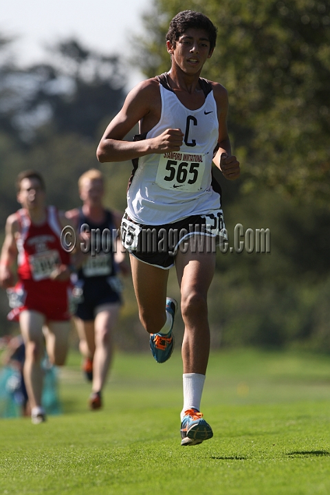 12SIHSD5-116.JPG - 2012 Stanford Cross Country Invitational, September 24, Stanford Golf Course, Stanford, California.